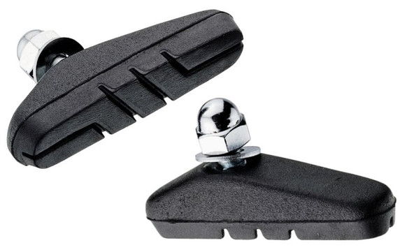 Jagwire Basics Hi-Po Caliper Black/Silver BMX Brake Pads