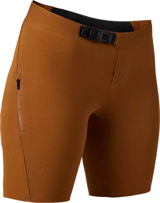 Fox Flexair Ascent Womens MTB Shorts w/Liner Nutmeg Brown