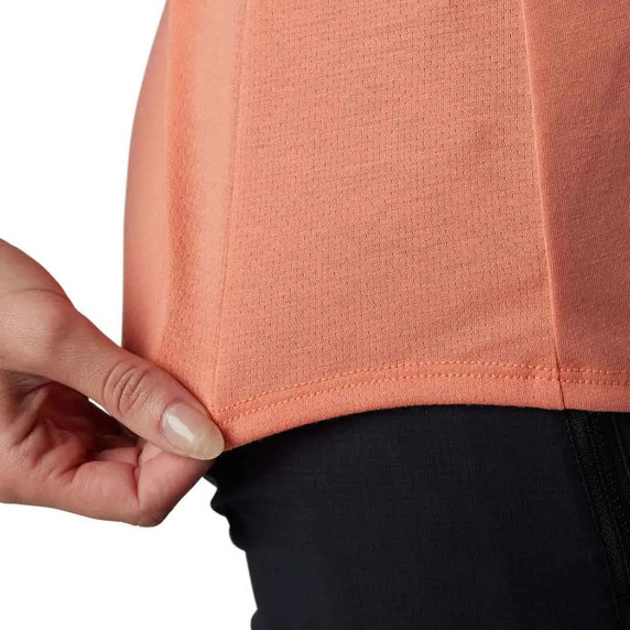 Fox Ranger Dri-Release Fract Womens MTB SS Jersey Salmon