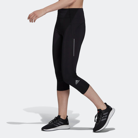 Adidas Own the Run 3/4 Womens Leggings Black