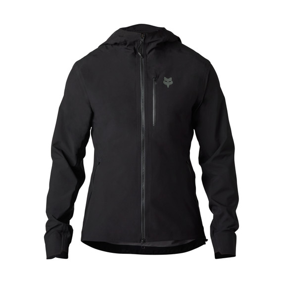 Fox Flexair Nanoshell Waterproof Mens MTB Jacket Black 