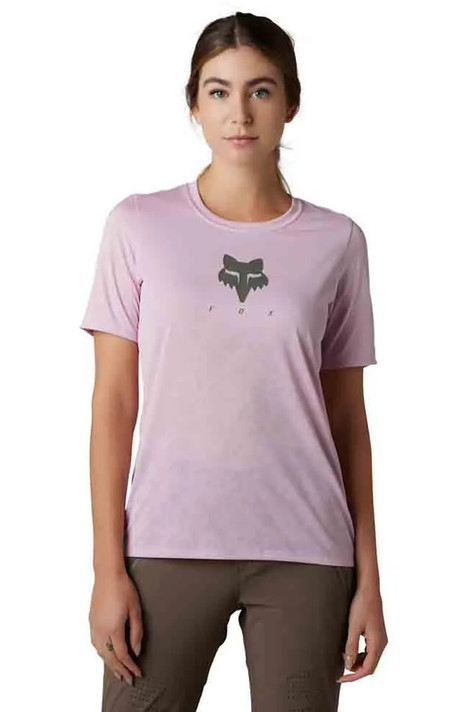 Fox Ranger Tru-Dri Womens MTB SS Jersey Blush Pink