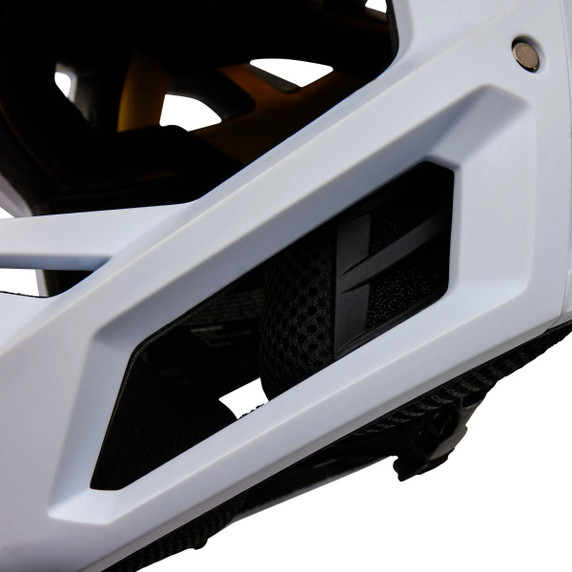 Fox Proframe Nace AS White Youth MTB Full Face Helmet