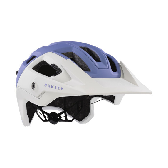 Oakley DRT5 Maven MTB Open Face Helmet Matte Clear Grey 2 Lilac