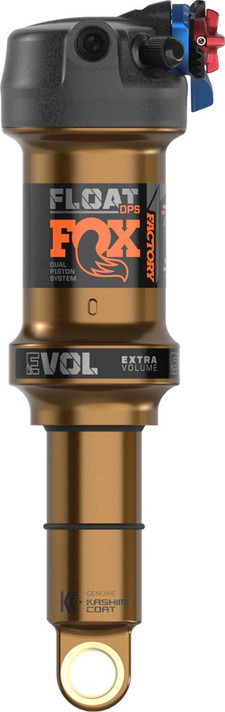 Fox Float DPS Factory 185x55mm Trunnion 3 Pos-Adj Shock Black/Orange