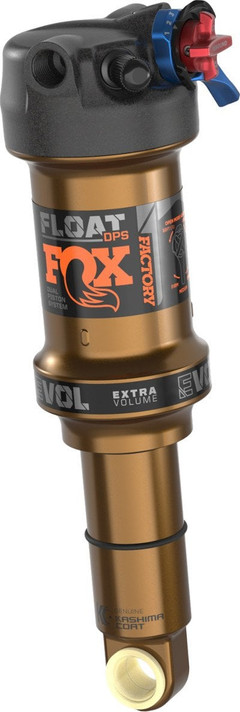 Fox Float DPS Factory 185x55mm Trunnion 3 Pos-Adj Shock Black/Orange