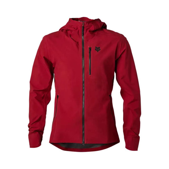Fox Flexair Nanoshell Waterproof Mens MTB Jacket Bordeaux 