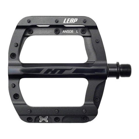 HT Components Leap Alloy Stealth Black Flat Pedals