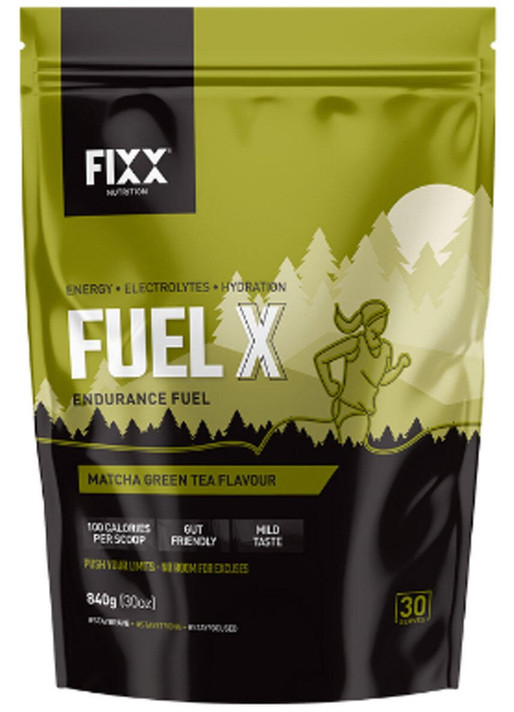 Fixx Nutrition Fuel X Endurance Fuel 840g Bag Matcha Green Tea