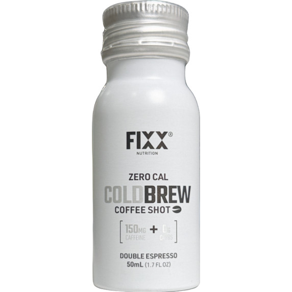 Fixx Nutrition Cold Brew Coffee Shot Bottle Sugar Free 50mL