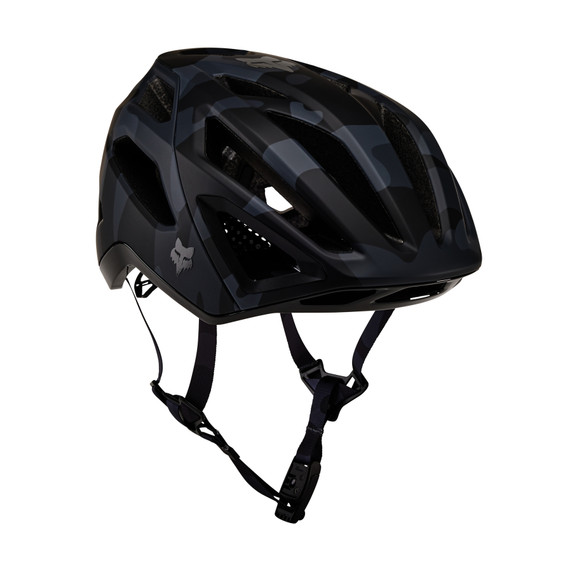 Fox Crossframe Pro Camo AS Black Camo MTB Open Face Helmet