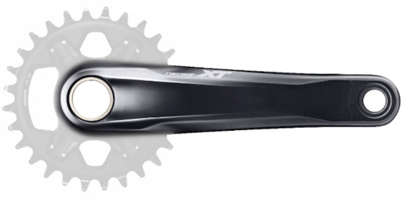 Shimano Deore XT FC-M8100-1 Crankset 165mm (without Chainring and BB)