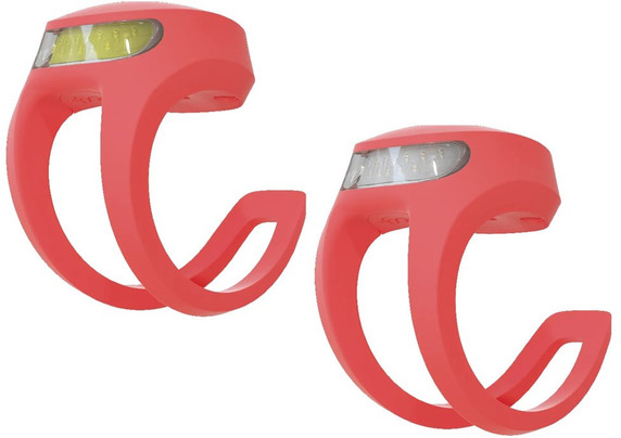 Knog Frog Front/Rear 40/20lm Light Set Tequila Sunrise
