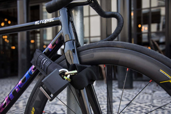 Hiplok Original Wearable Chain Bike Lock Black