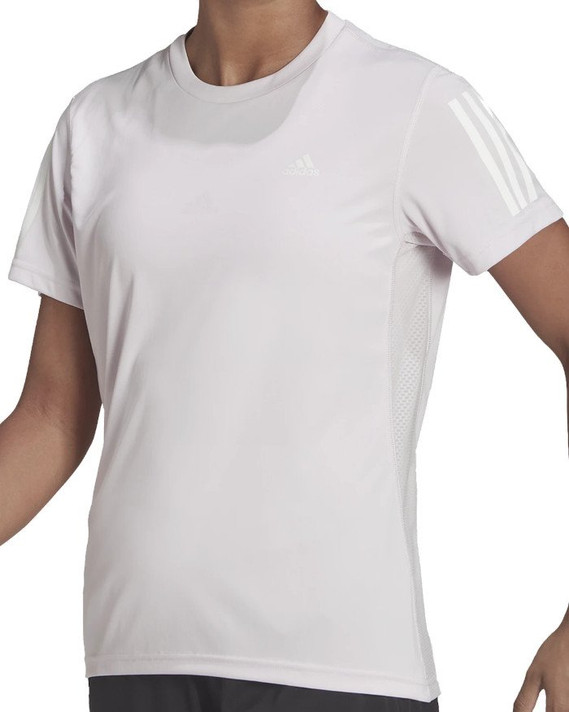 Adidas Own The Run Womens T-Shirt Almost Pink