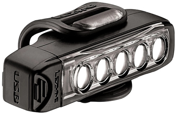 Lezyne Strip Drive LED USB 400lm Front Light Black