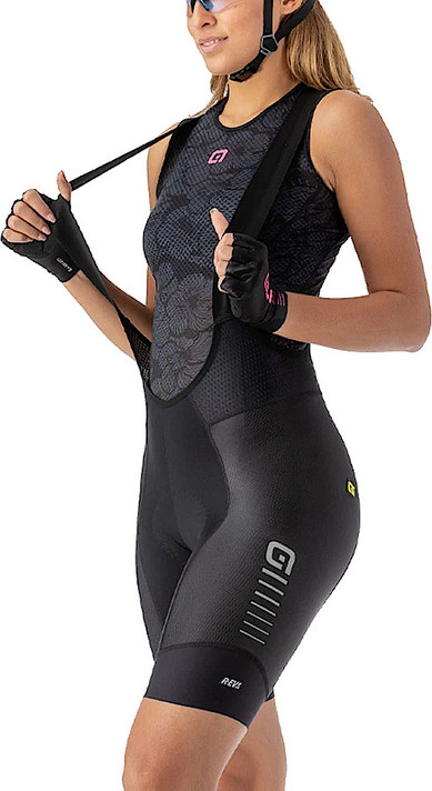 Ale R-EV1 Future Race Womens Bib Shorts Black