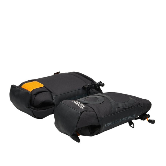 Kids Ride Shotgun Black MTB Pogies