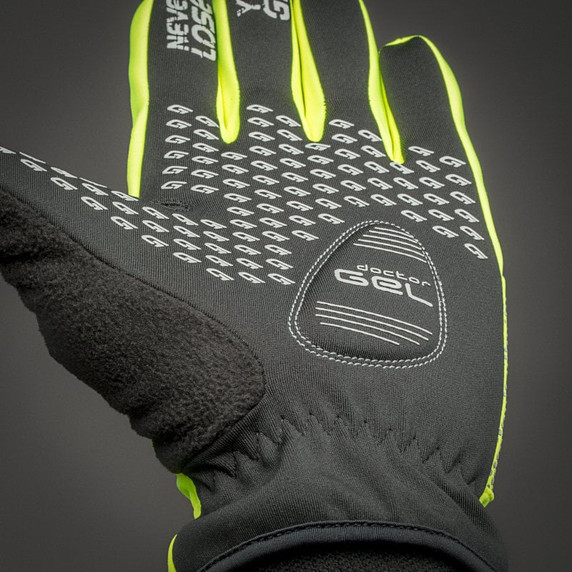 GripGrab Ride Waterproof Winter Gloves Hi-Vis Yellow