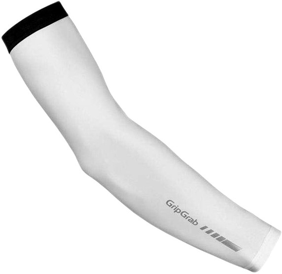 GripGrab UV Sleeves Arm Warmers White