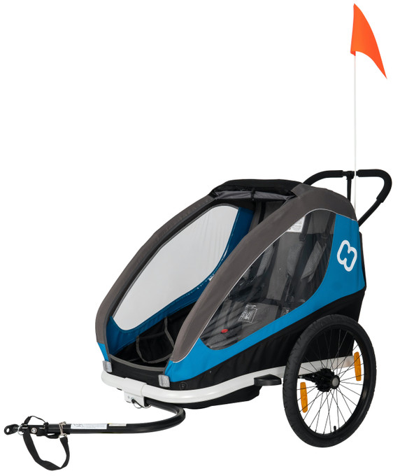 Hamax Traveller Child Bike Trailer Blue/Grey