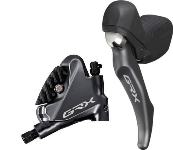 Shimano GRX ST-RX810-L Left Mechanical Shift-Brake Lever with Hydraulic Disc Brake