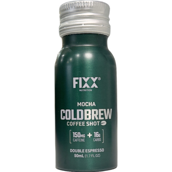 Fixx Nutrition Cold Brew Coffee Shot Bottle Mocha 50mL
