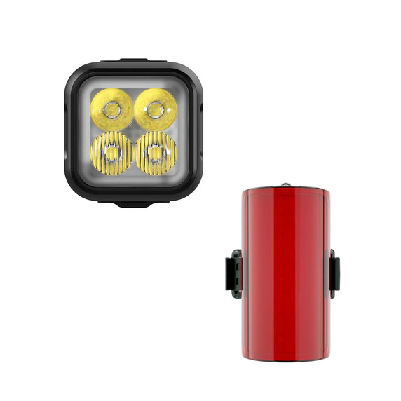 Knog Blinder 900 and Mid Cobber Cycling Light Set