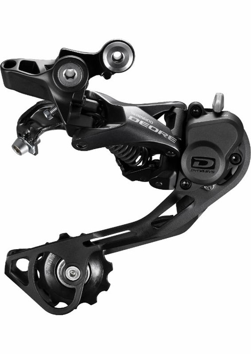 Shimano Deore RD-M6000 Shadow+ 10 Speed Long Cage Rear Derailleur Black