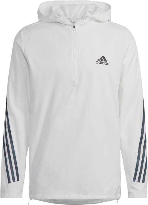 Adidas Run Icons 3-Stripes Mens Jacket White