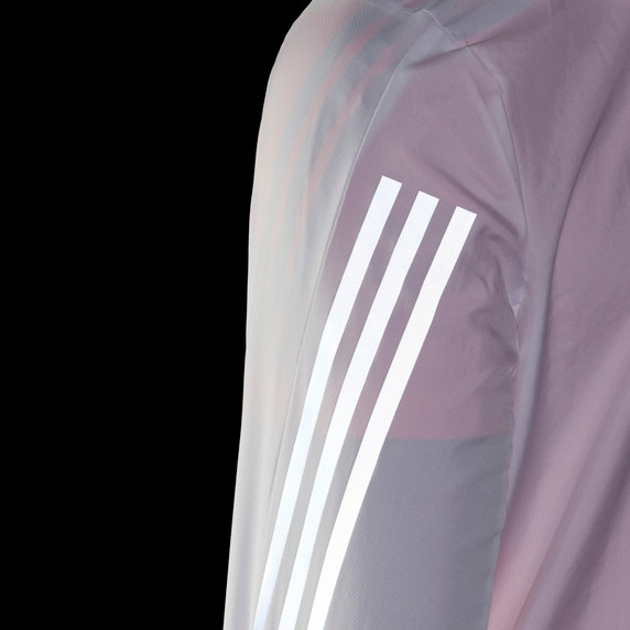 Adidas Run Icons 3-Stripes Mens Jacket White