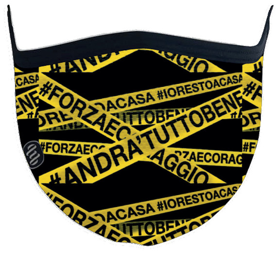 MB Wear Smask-01 Filtering Face Mask Andra' Tutto Bene