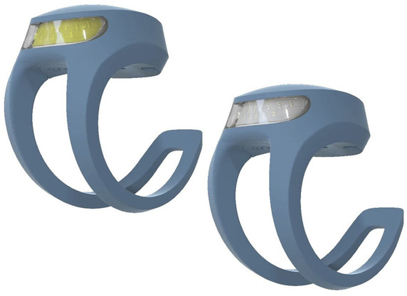 Knog Frog Front/Rear 40/20lm Light Set Denim Blue