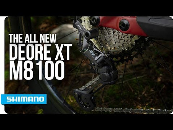 Shimano XT FC-M8100-1 12sp Crankset 175mm (no chainring)