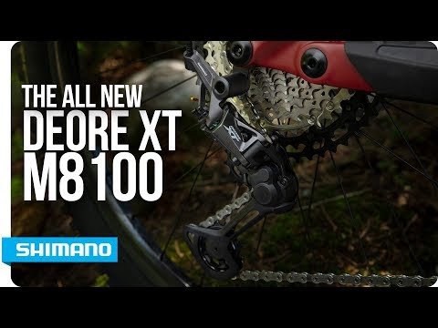 Shimano XT FC-M8100-1 12sp Crankset 175mm (no chainring)
