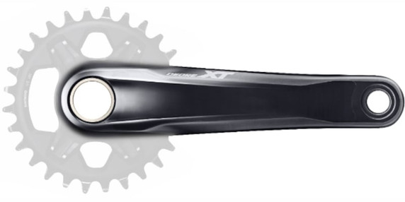 Shimano Deore XT FC-M8100-1 Crankset 170mm (without Chainring and BB)