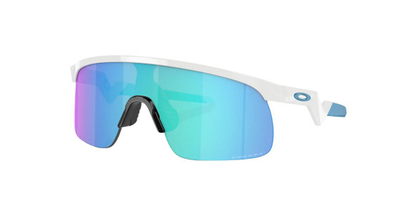 Oakley Resistor Youth Polished White w/ Prizm Sapphire