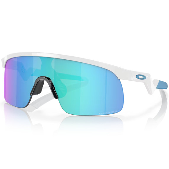 Oakley Resistor Youth Polished White w/ Prizm Sapphire