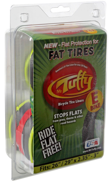 Mr Tuffy E-Fat 2XL 26/29" x 2.35-3.0" Electric Bike Tyre Liners Lime