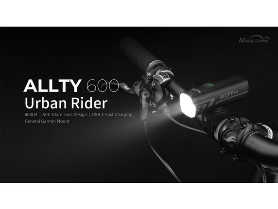 Magic Shine Allty 600 Front Light Black