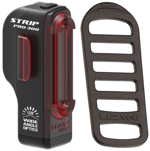 Lezyne Strip Drive Pro 300lm LED USB Rear Light Black