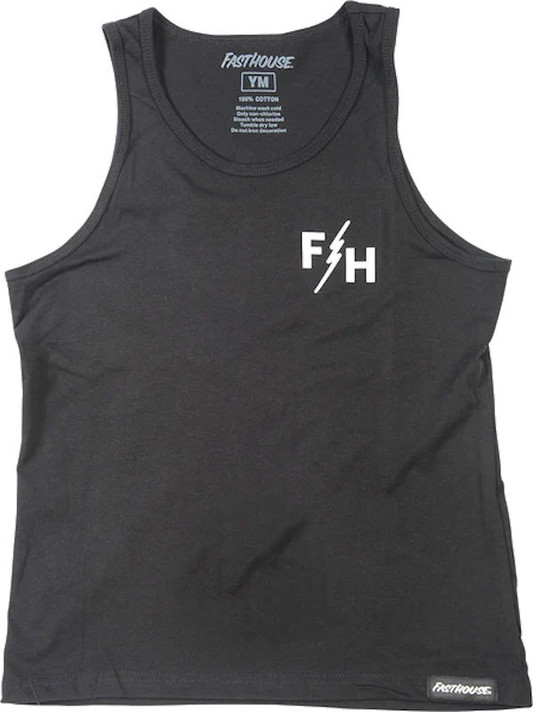 Fasthouse Origin Youth Tank Top Black 2022