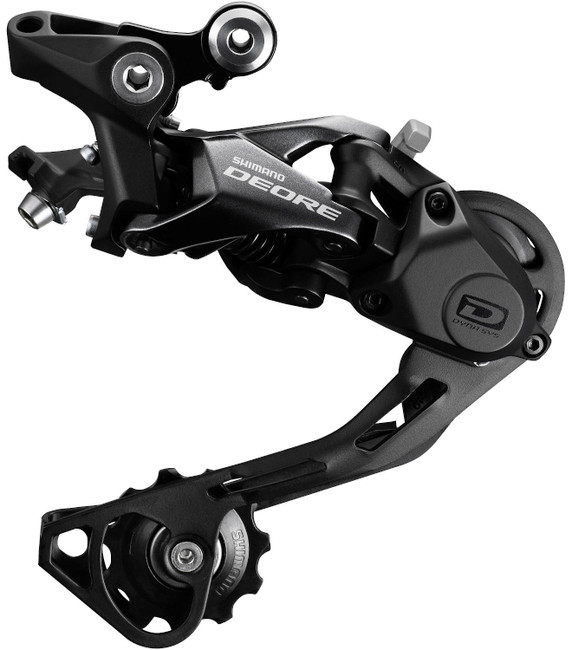 Shimano Deore RD-M6000 Shadow+ 10-Speed Rear Derailleur Black