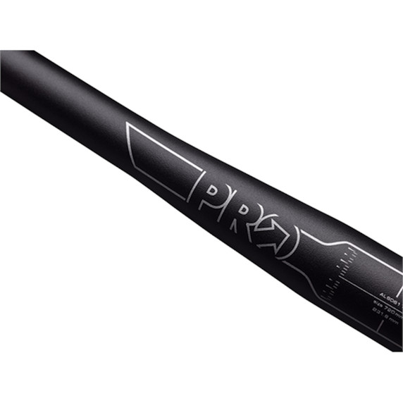 PRO LT 31.8 x 720xmm Flat Alloy MTB Handlebars Black