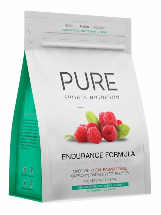 Pure Endurance 500g Formula Powder Raspberry