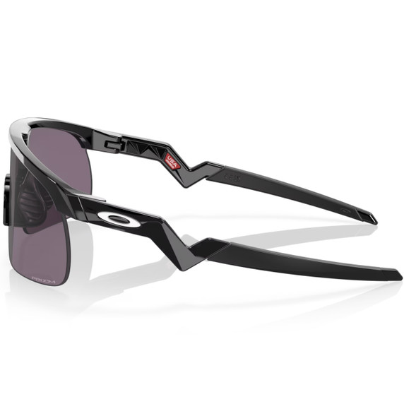 Oakley Resistor Youth Fit Sunglasses Polished Black w/ Prizm Grey Lens