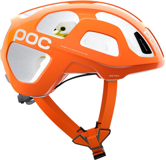 POC Octal MIPS Road Helmet Fluorescent Orange AVIP