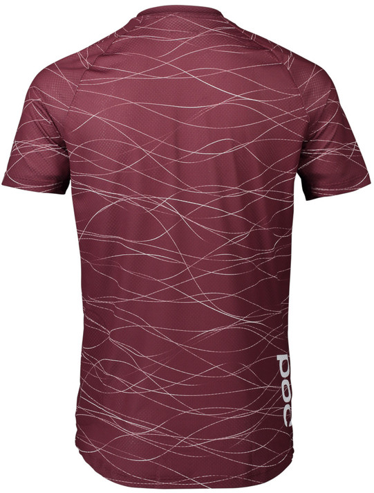 POC MTB Pure T-Shirt Jersey Lines Red 2022