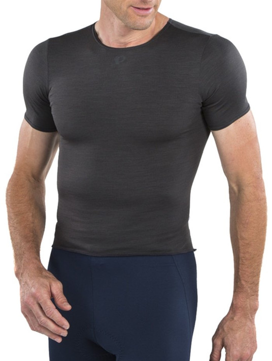 Pearl Izumi Merino Wool SS Base Layer Phantom Black