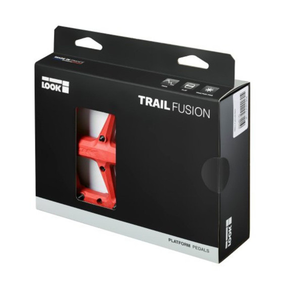 Look Trail Fusion MTB Pedals Red